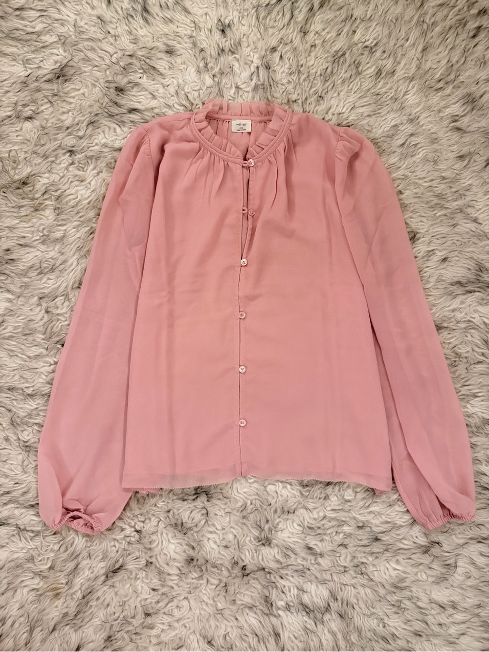 Wilfred ‘Santiago’ Blouse - Dawn Pink